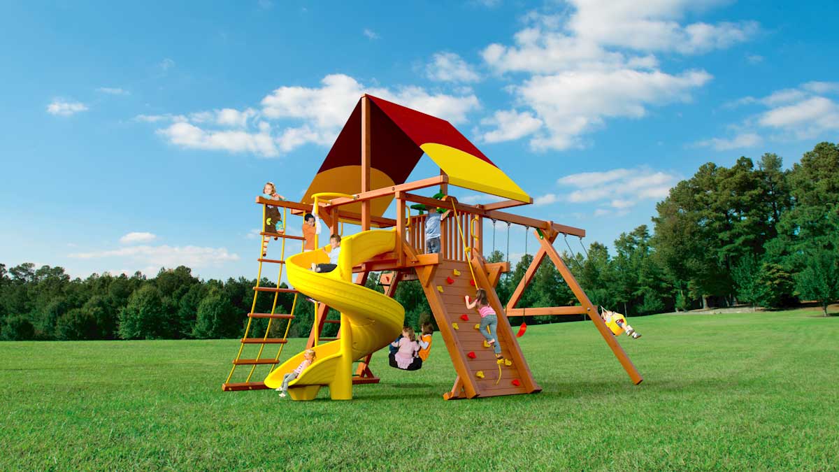 Outback Series Wooden Swing Set